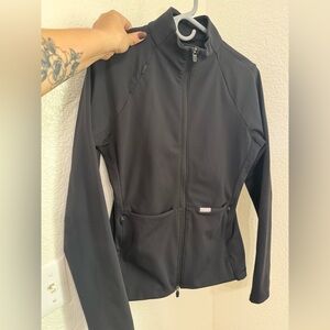 FIGS contour knit jacket